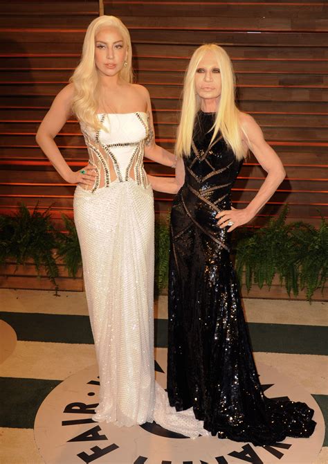 Lady Gaga and Versace